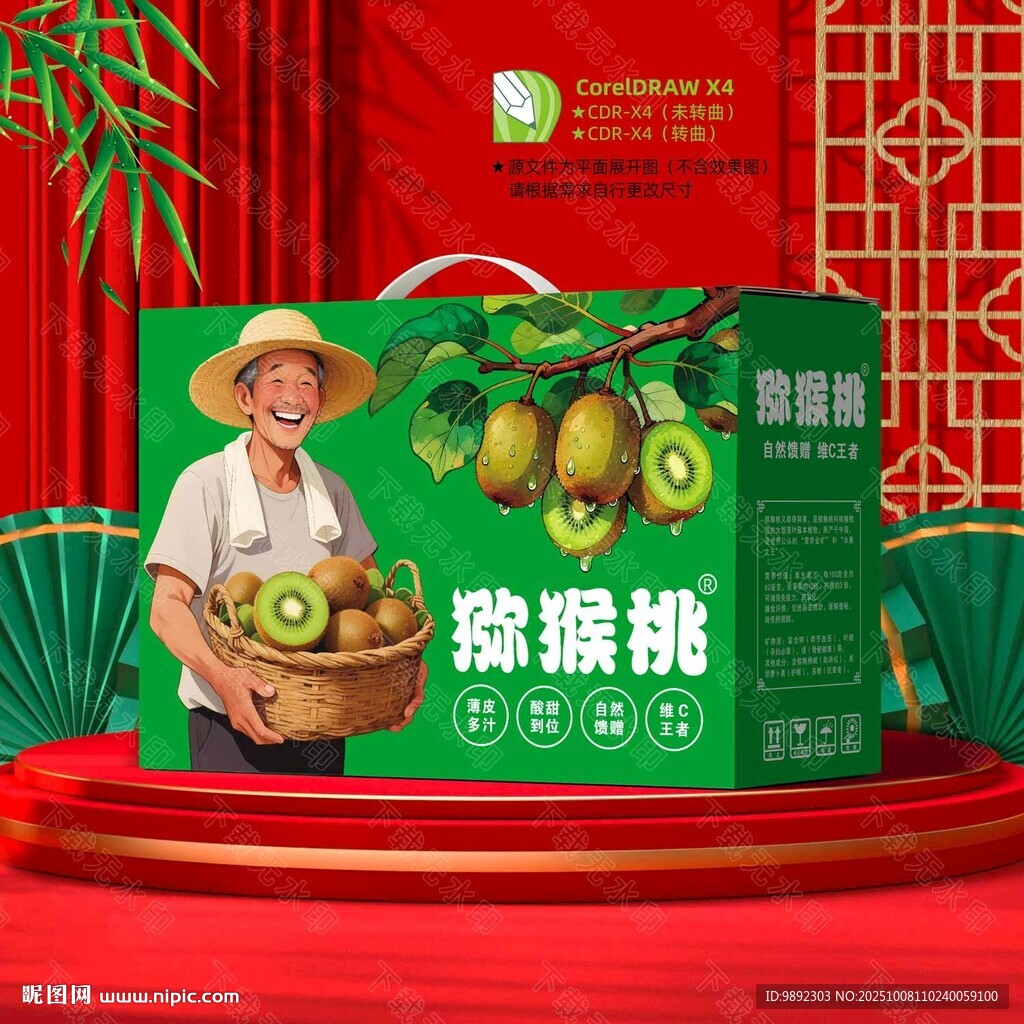 獼猴桃包裝盒