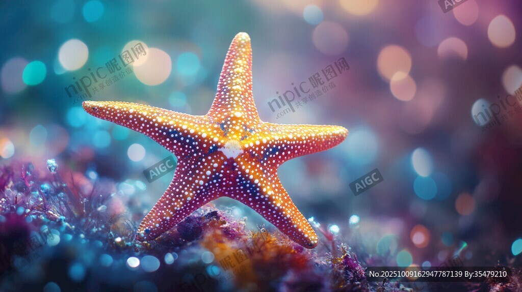 夢(mèng)幻海星的海底絢麗瞬間
