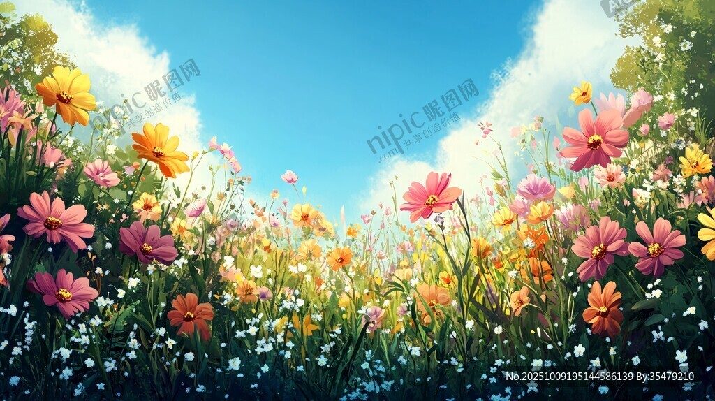 夢幻花海 綻放絢爛色彩