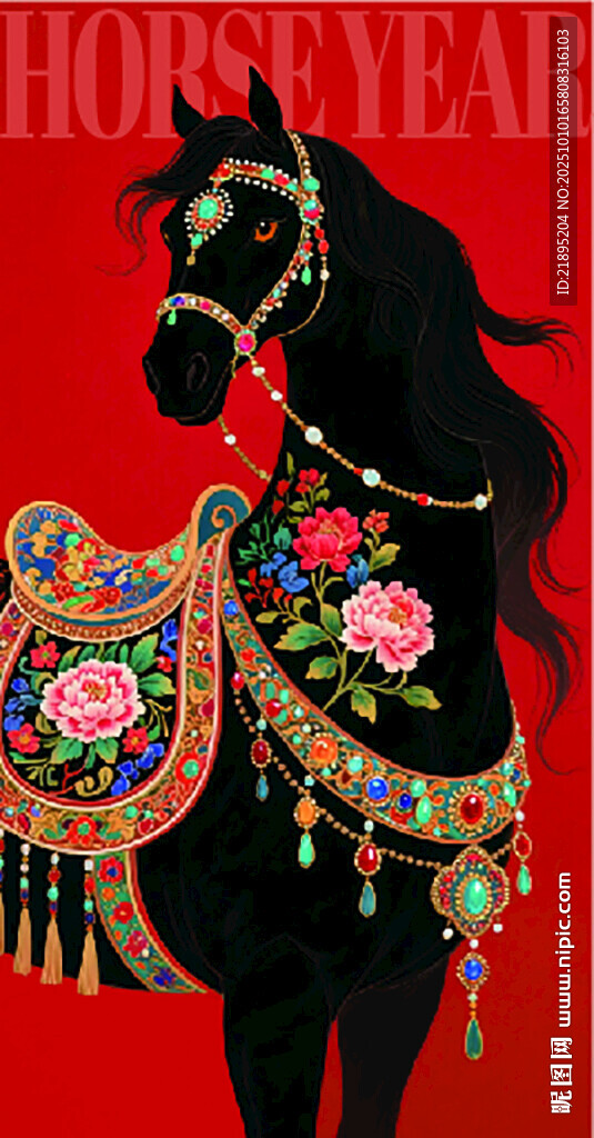 馬年海報  馬年  生肖馬