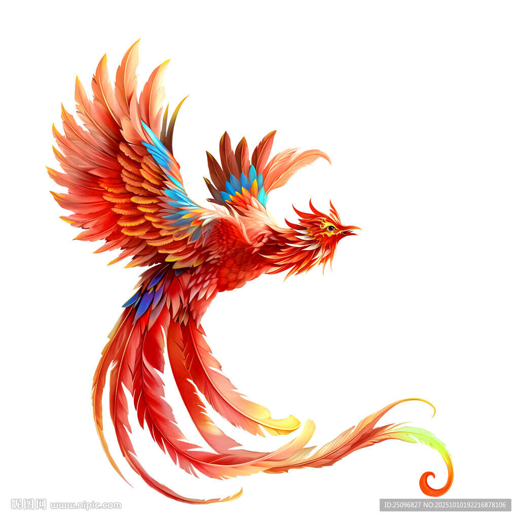 手繪鳳凰
