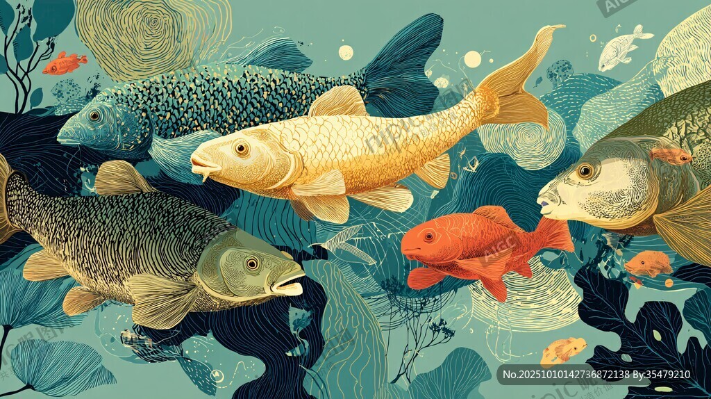 暢游海底的多彩魚類世界