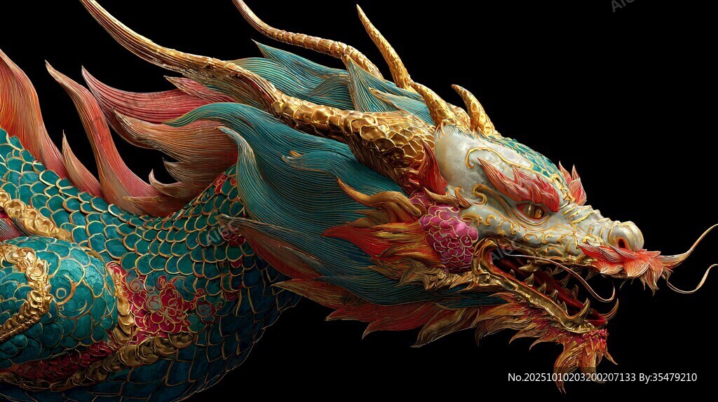 華麗中國龍 盡顯東方神韻