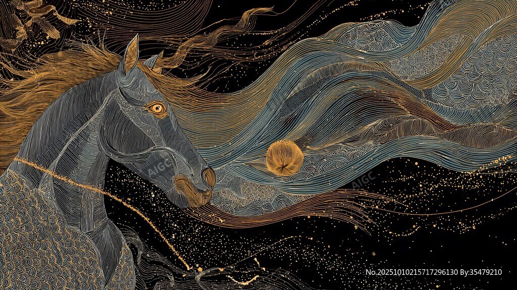 夢(mèng)幻奔馬繪卷