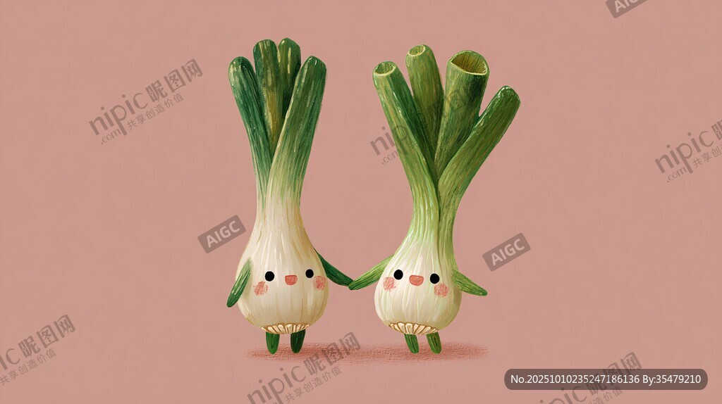 蔥寶寶牽手的可愛瞬間