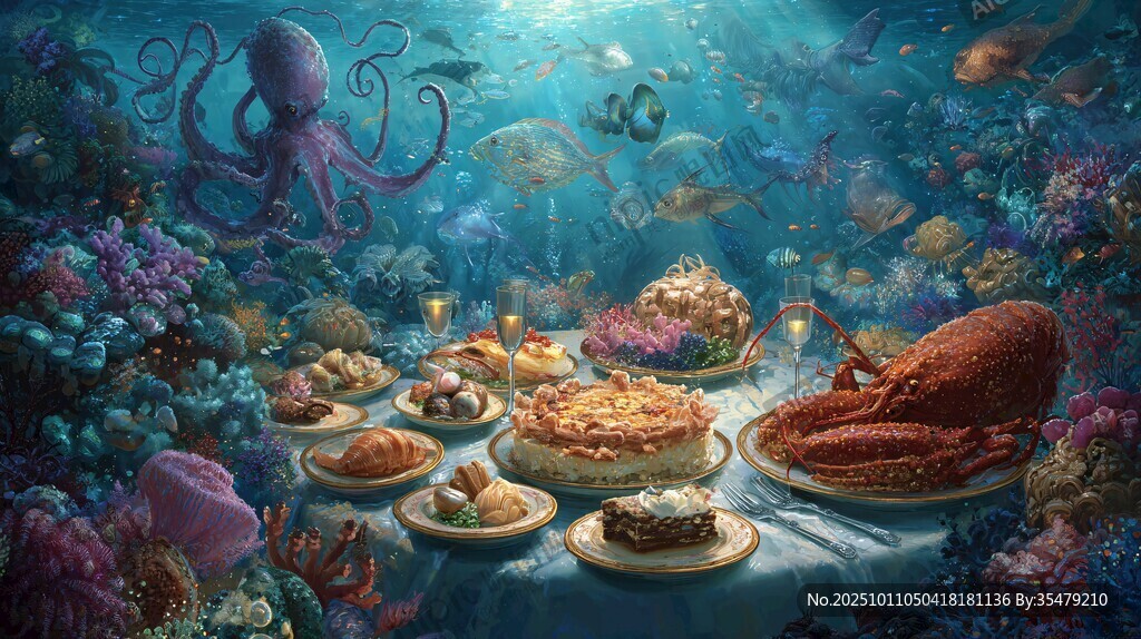 海底夢(mèng)幻美食盛宴