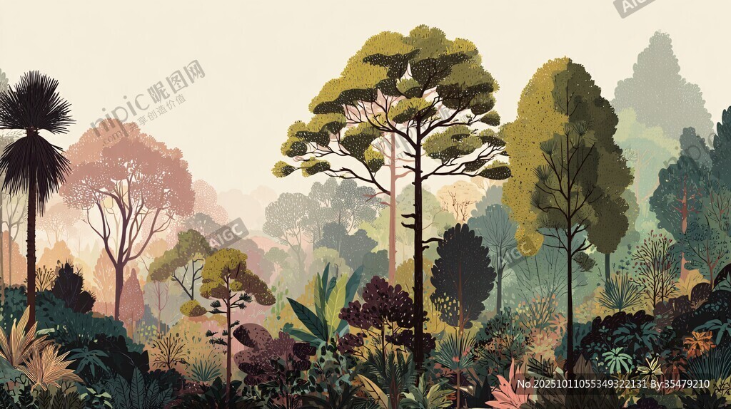 夢(mèng)幻叢林景觀