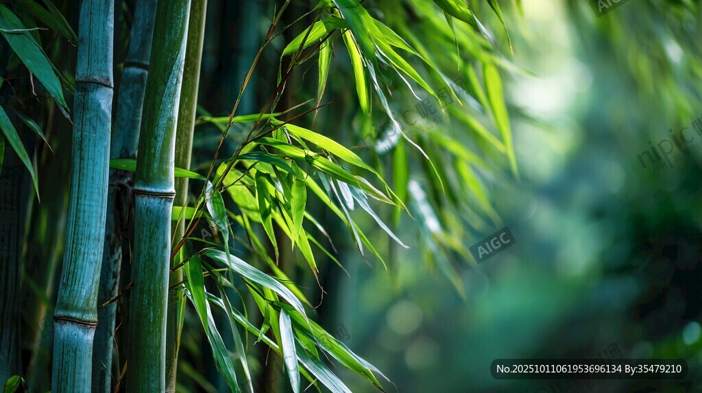 清幽竹林 盡顯自然之美