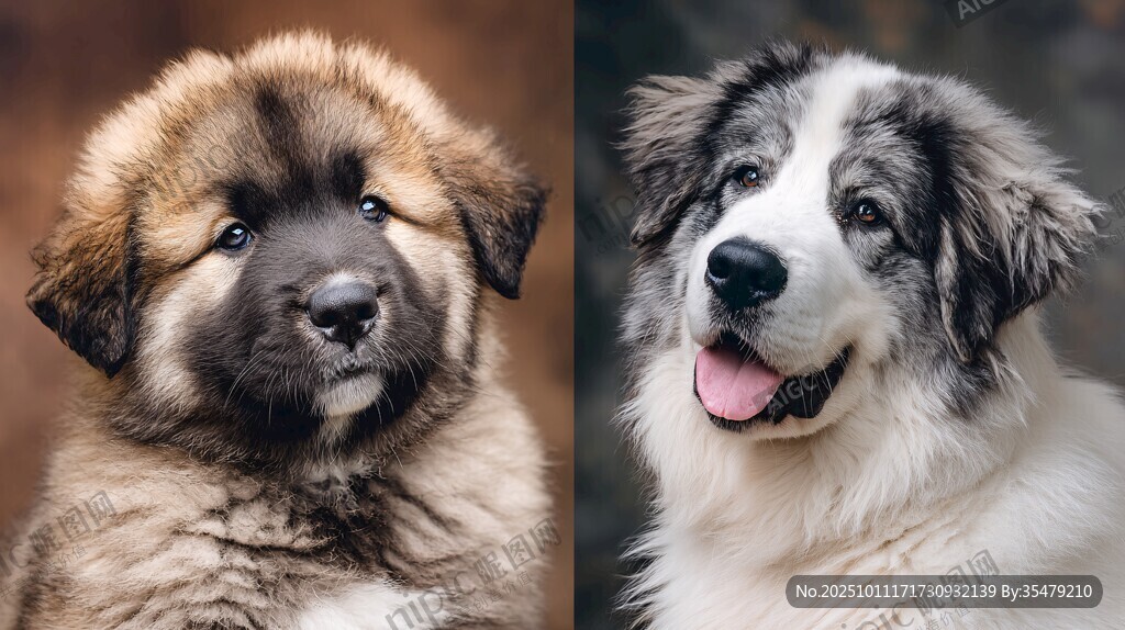 可愛(ài)幼犬雙犬同框亮相