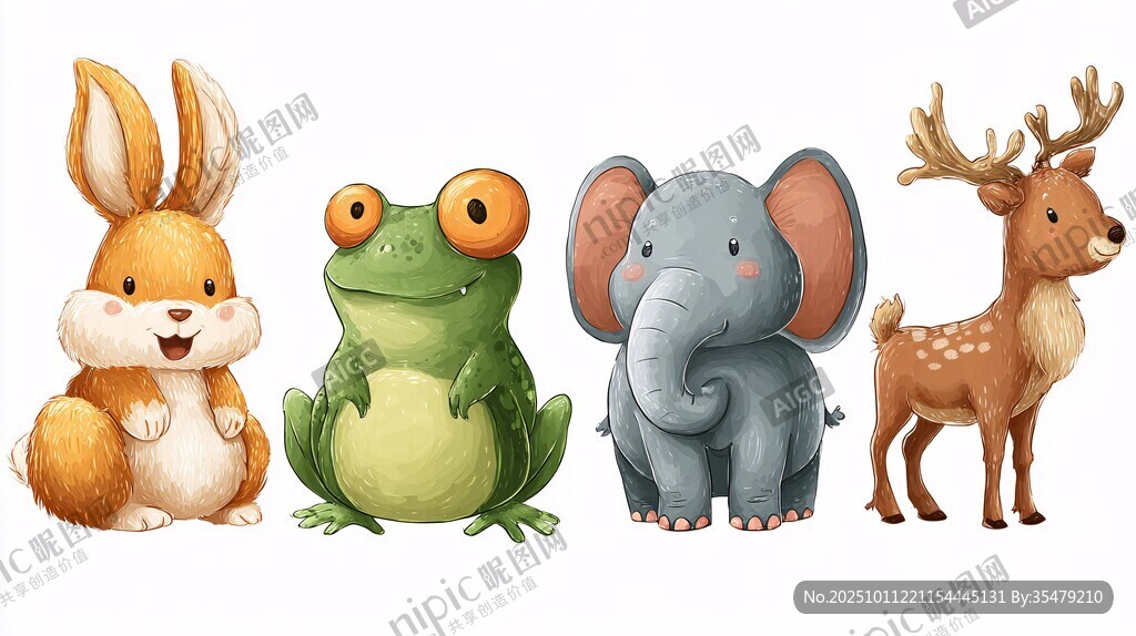 可愛動物集合