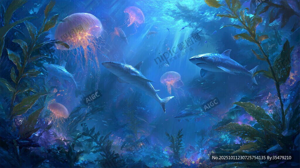夢幻海底世界的奇妙景象