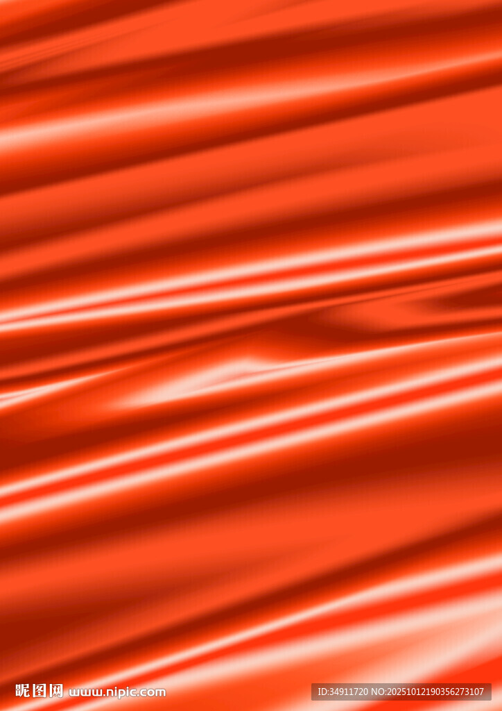 紅色綢緞紋理特寫