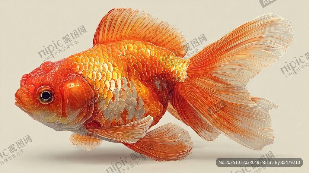 華麗金魚 優(yōu)雅水中精靈