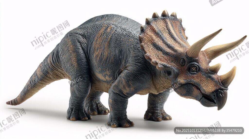 三角龍模型展示