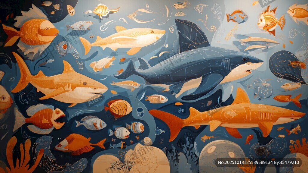 夢幻海底世界魚類大集合