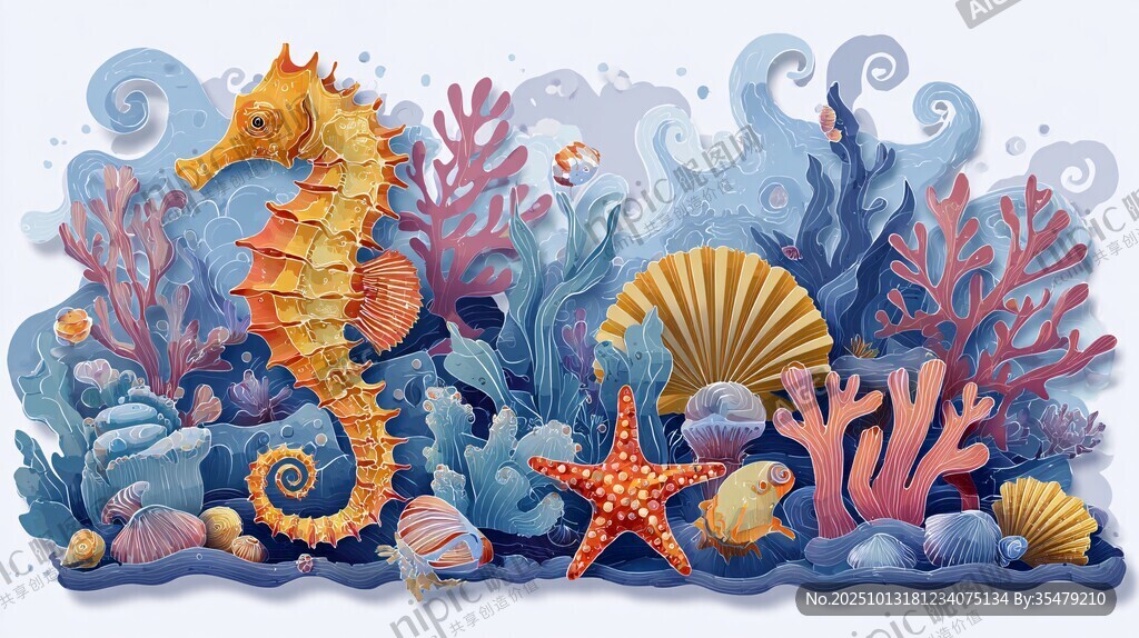 夢幻海底世界的奇妙生物