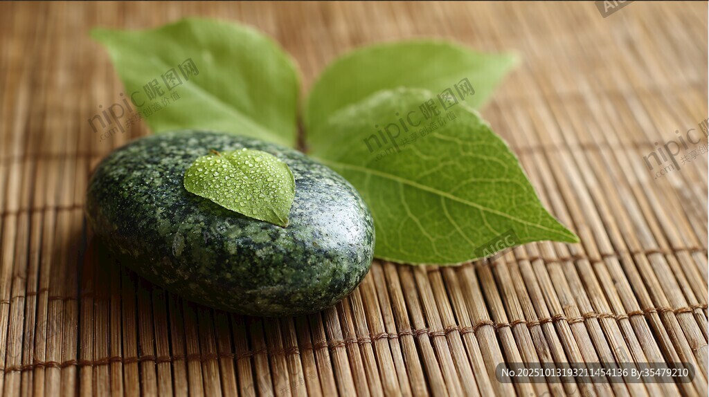 綠葉覆石 盡顯自然之美