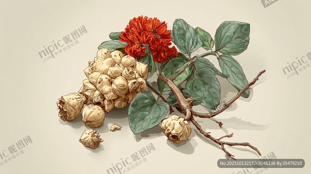 艷麗花卉與飽滿果實(shí)靜物圖