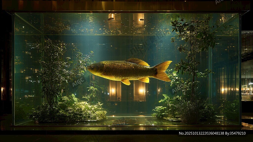 奢華室內(nèi)大型生態(tài)觀賞魚缸
