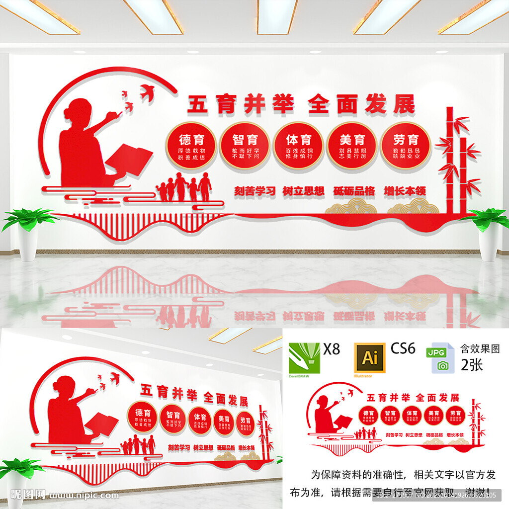 五育并舉德智體美勞