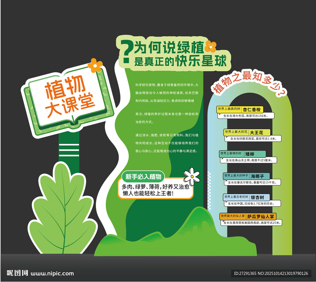 植物大課堂美陳