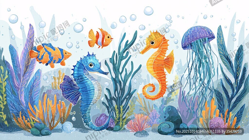夢幻海底世界的奇妙生物