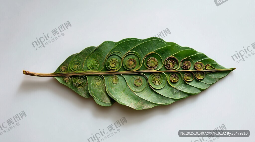 創(chuàng)意卷葉藝術(shù)作品展示