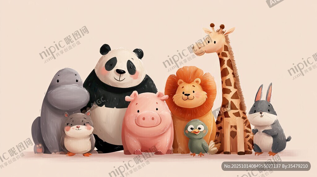 可愛動物大集合