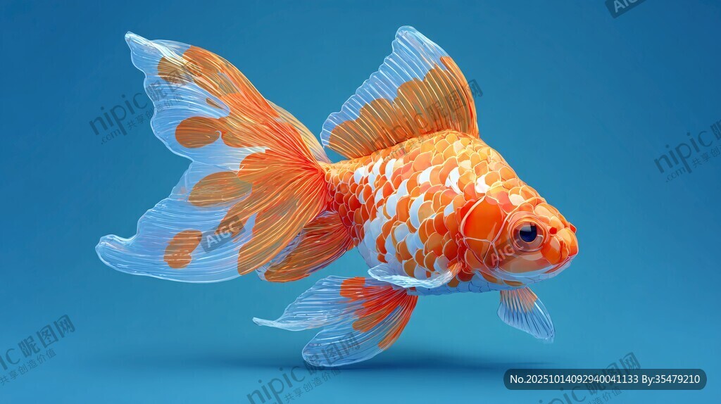 夢幻金魚 靈動水中精靈
