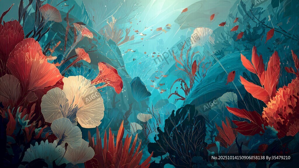 夢幻海底珊瑚世界奇觀