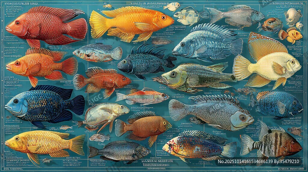多彩魚類大集合