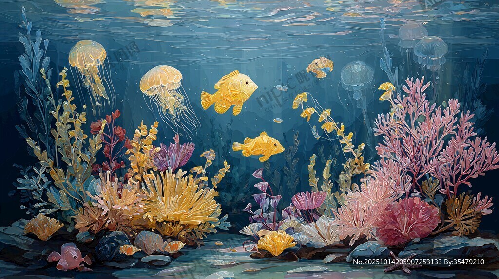 夢幻海底世界 繽紛海洋生物