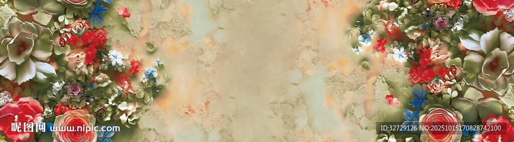 花卉圖案裝飾背景