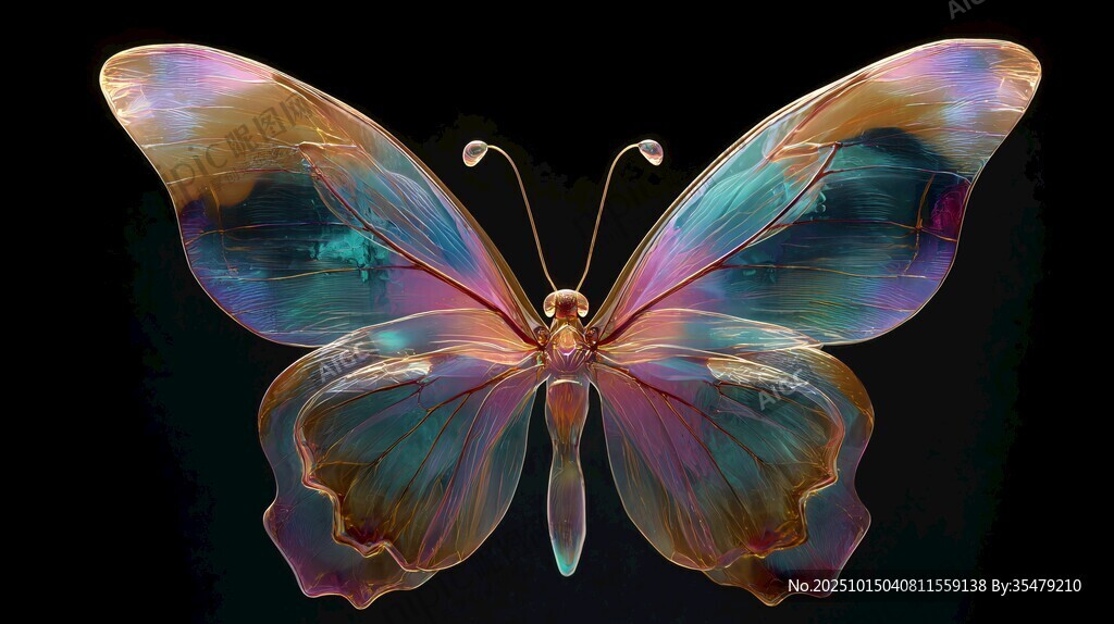 夢(mèng)幻炫彩蝴蝶 盡顯靈動(dòng)之美
