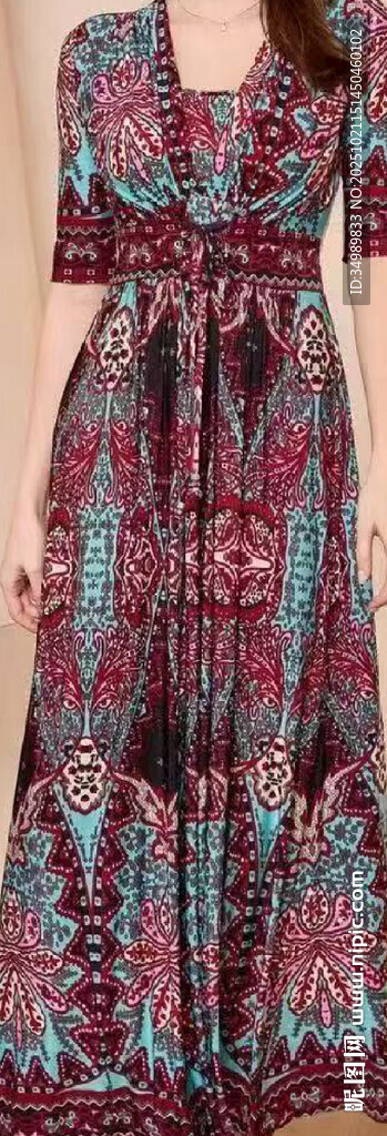 佩斯利圖案 復(fù)古花 仿舊 位圖