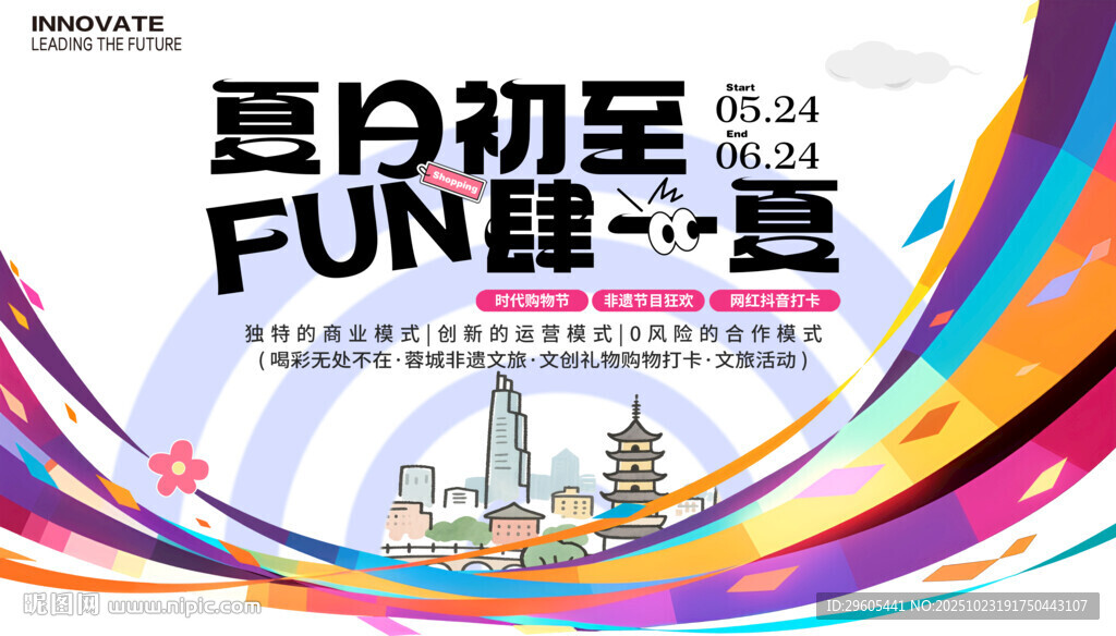 風(fēng)景區(qū)商業(yè)街展板