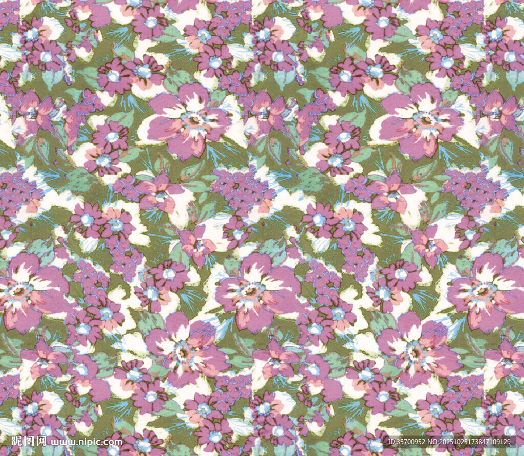 粉色碎花圖案紋理背景