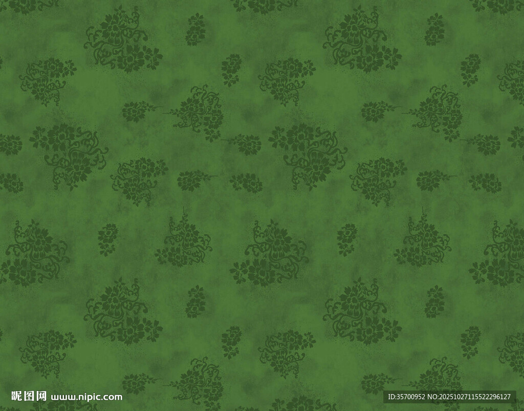 綠色植物圖案背景紋理