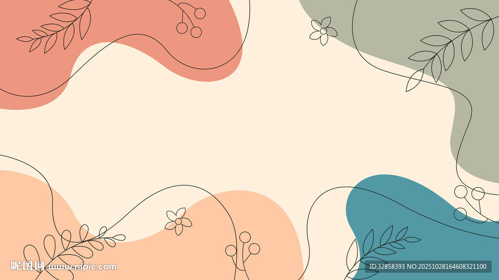 抽象幾何彩色圖案背景