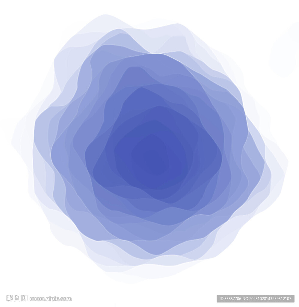 藍(lán)色漸變抽象幾何圖形