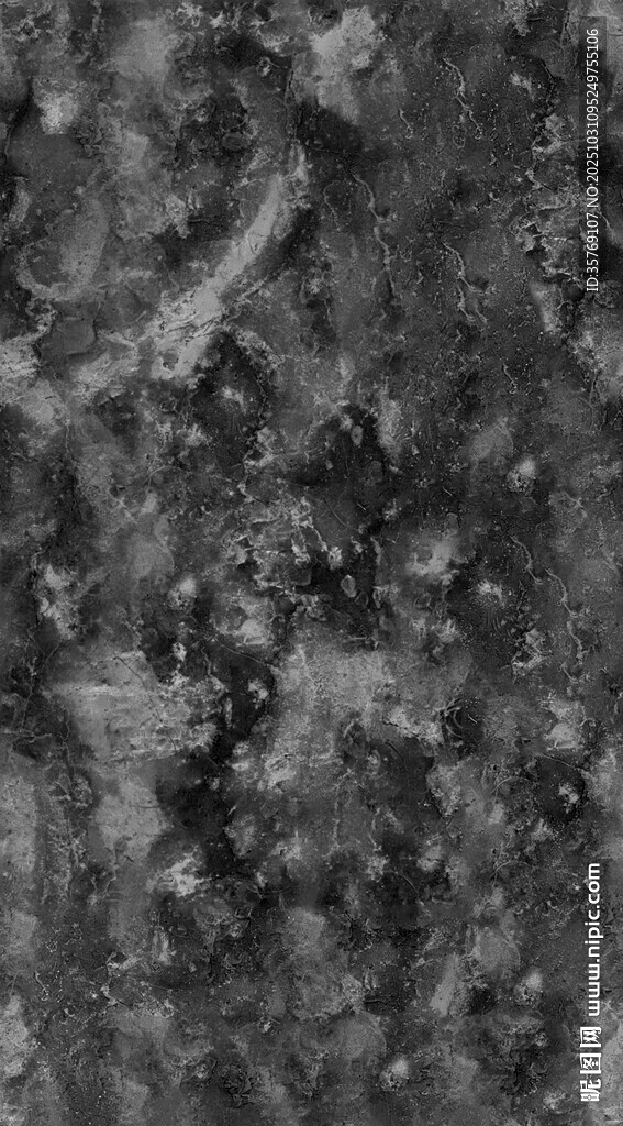 黑色紋理石材表面