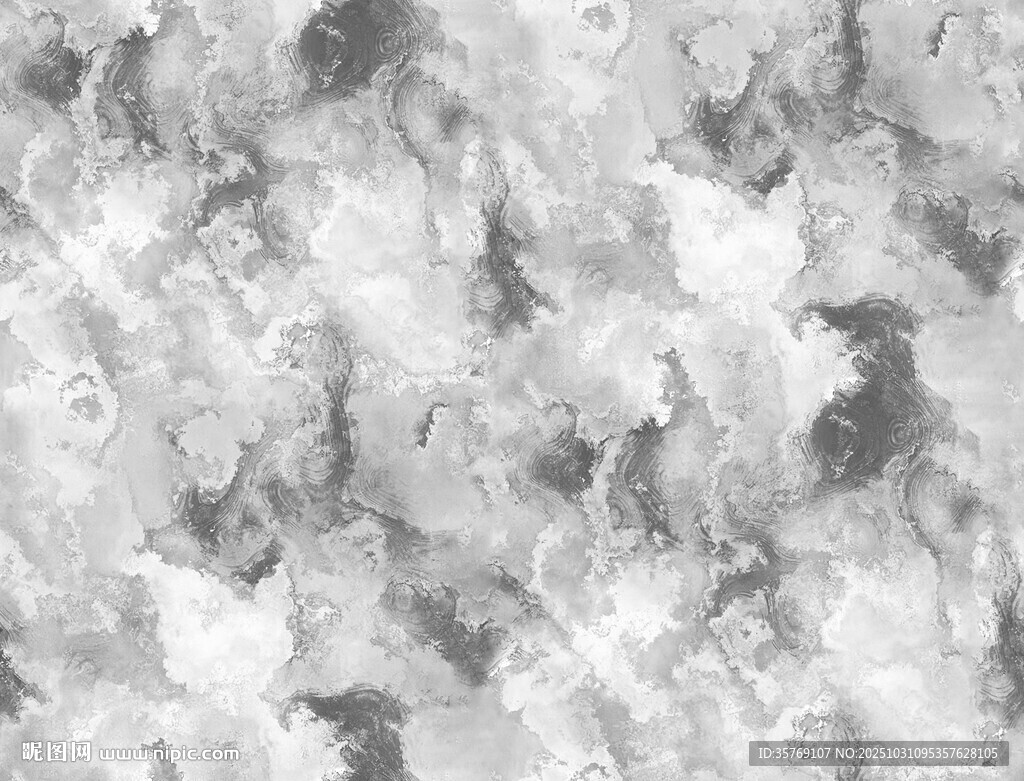 灰白花卉圖案紋理背景