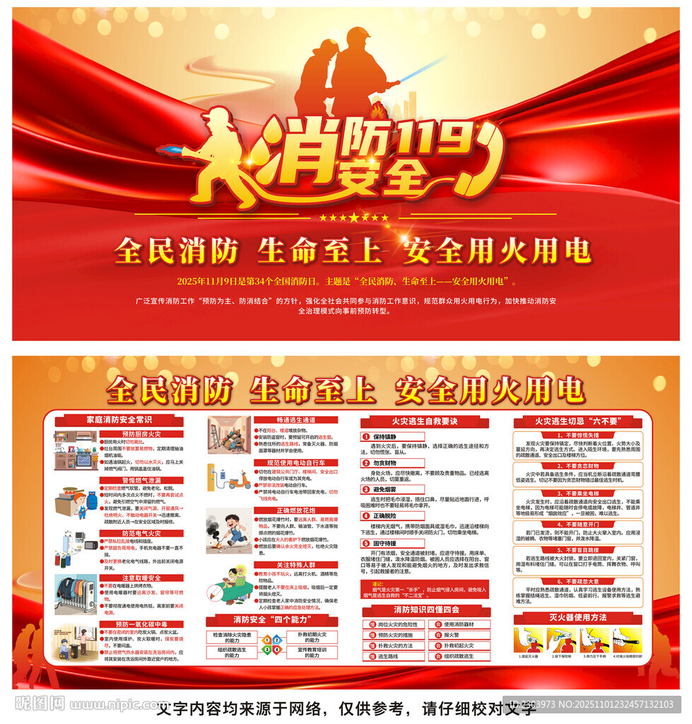 消防展板