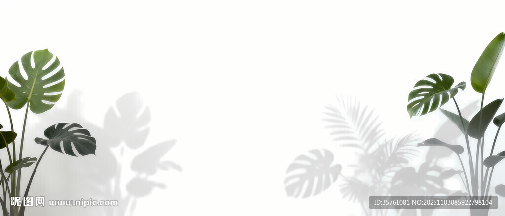 霧氣磨砂膜效果綠植貼圖