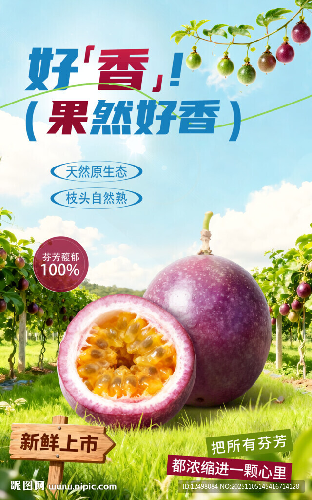 百香果海報(bào)