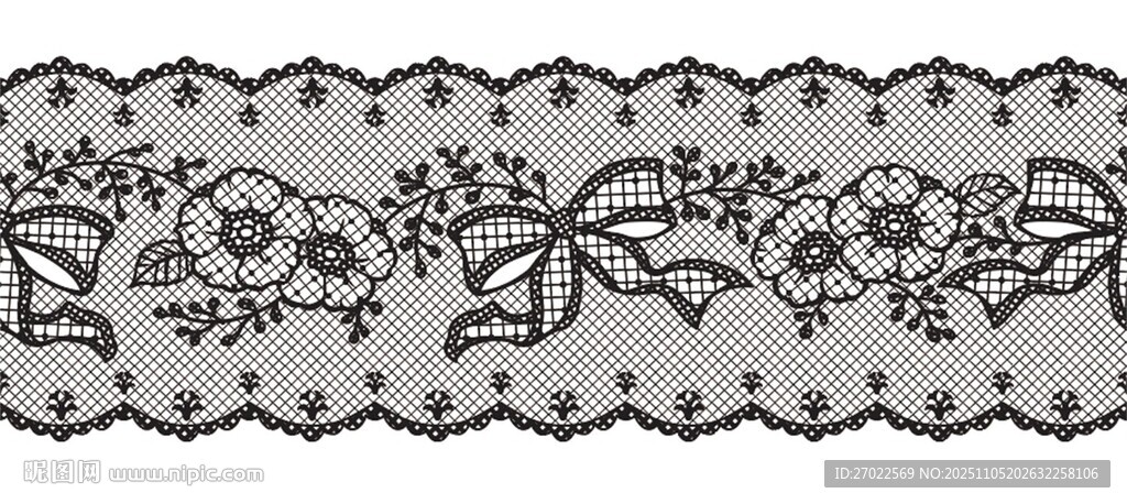 復(fù)古花紋裝飾圖案