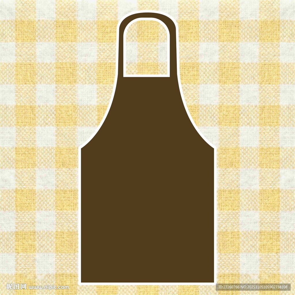 棕色圍裙圖案