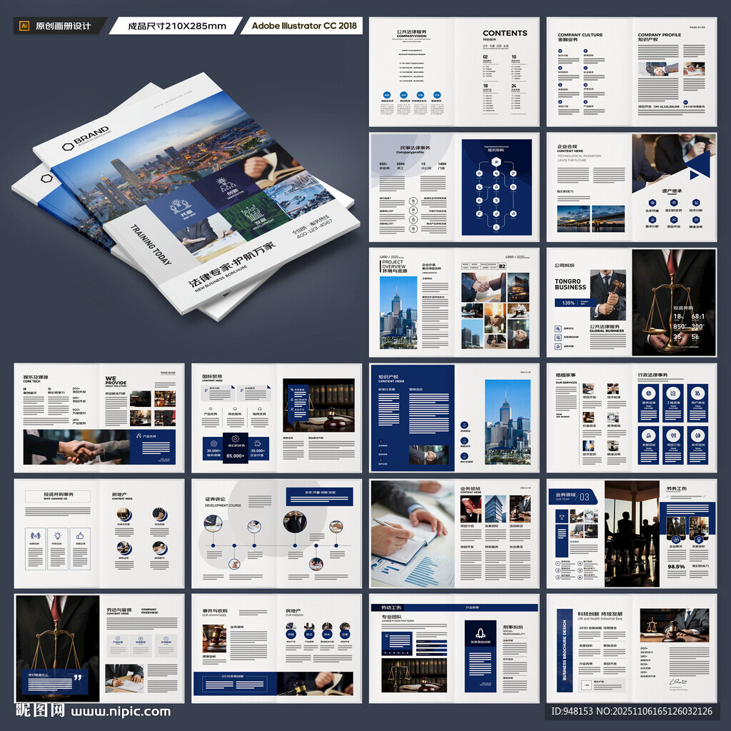 大氣律師事務(wù)所畫冊