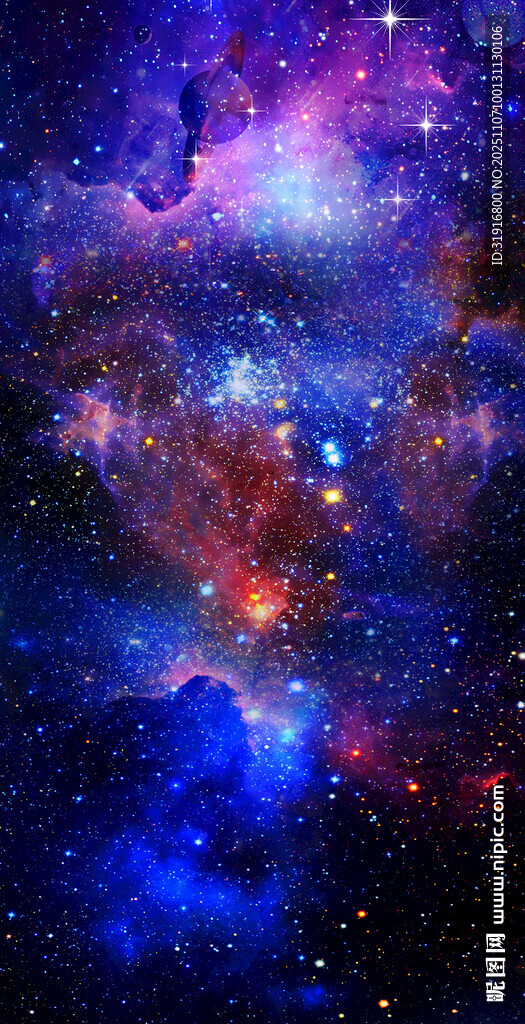 星空天花軟膜背景