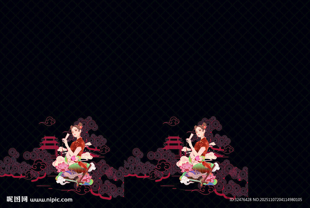 篝火晚會(huì)場(chǎng)景中的璀璨火焰